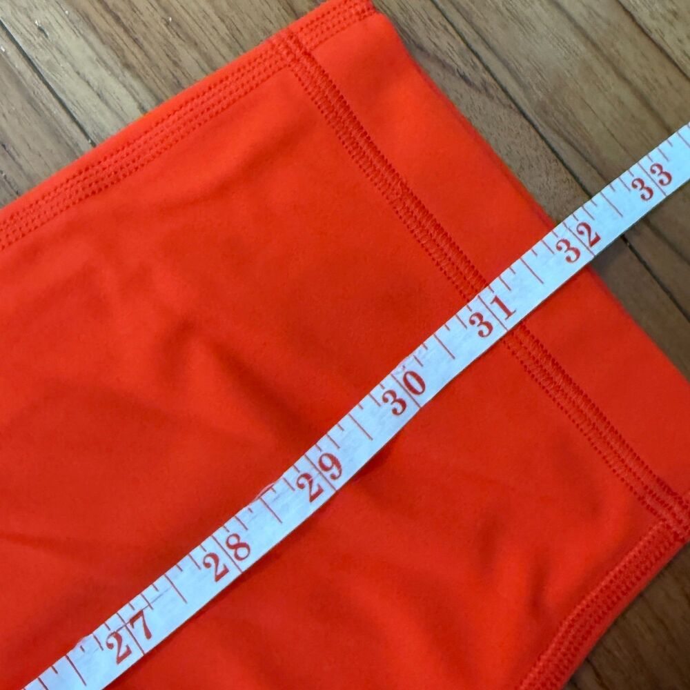 Lululemon Align High-Rise Lined Crop 23" Solar Orange Size 14 Activewear Yoga - Picture 6 of 6